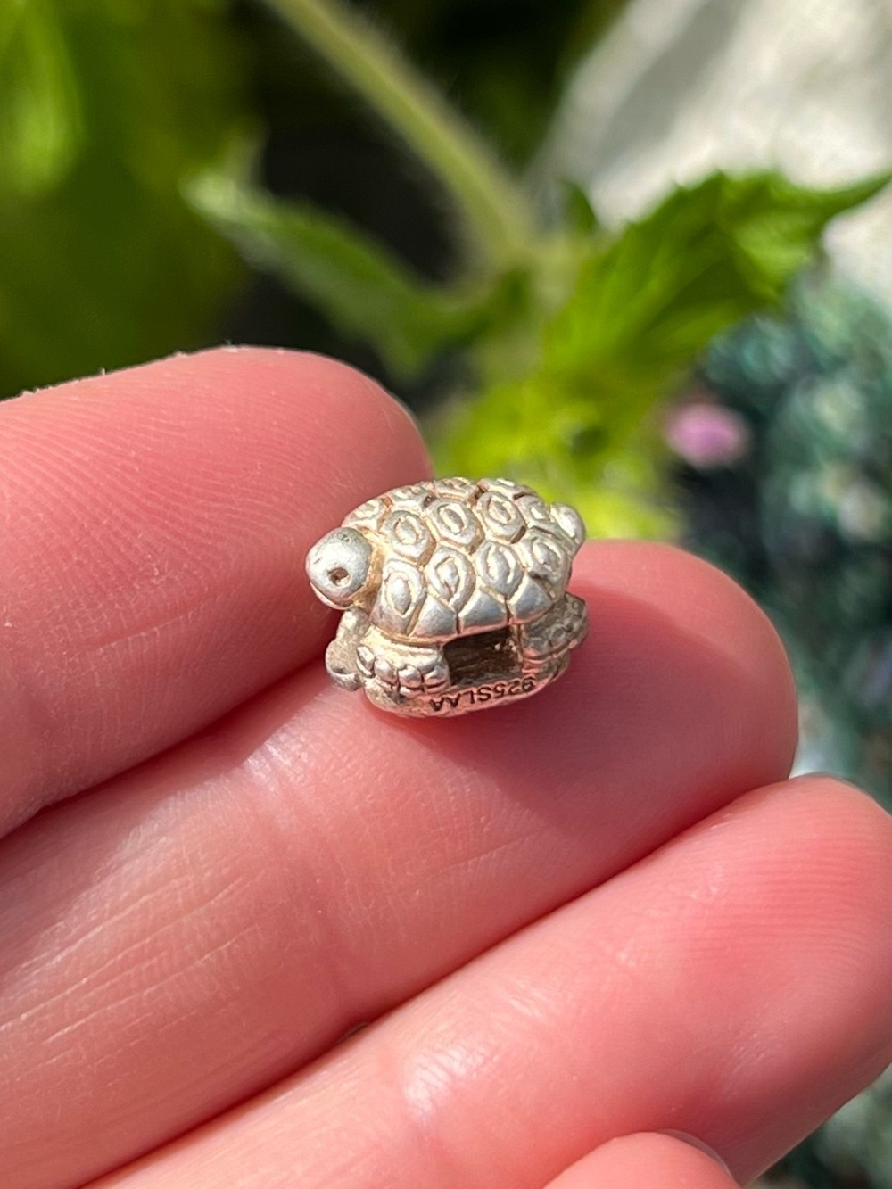 Trollbeads Sterling Silver Turtle Bead